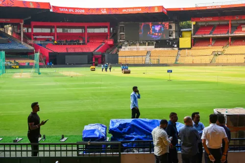 Bengaluru: Preparations For IPL Matches