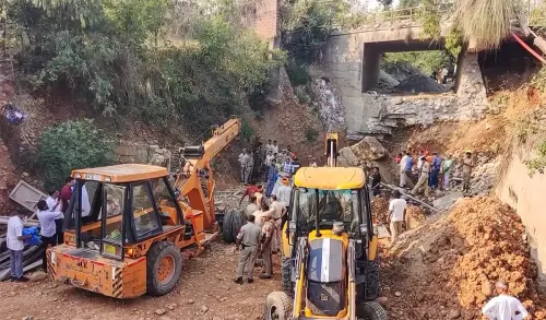Rescue underway after bridge collapse in Jammu