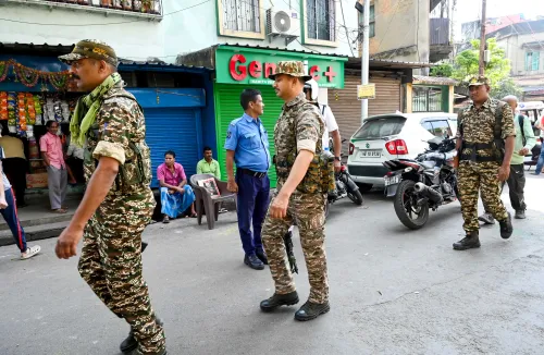 Kolkata: Central Forces Execute Route Reconnaissance