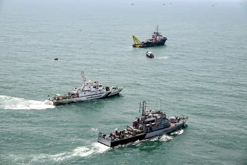 कोस्ट गार्ड ने सागर कवच अभ्यास किया