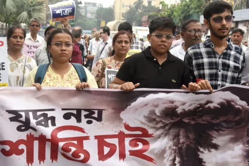 Kolkata: Rally Marks Hiroshima Day