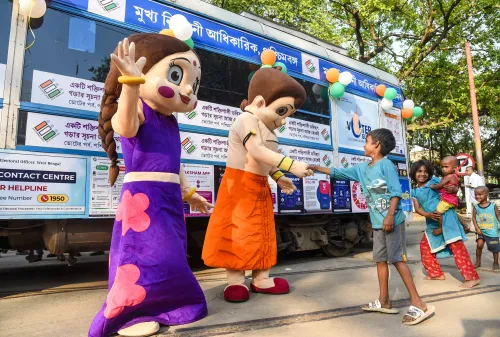 Kolkata: Launch of SVEEP Tram Car Joy Ride