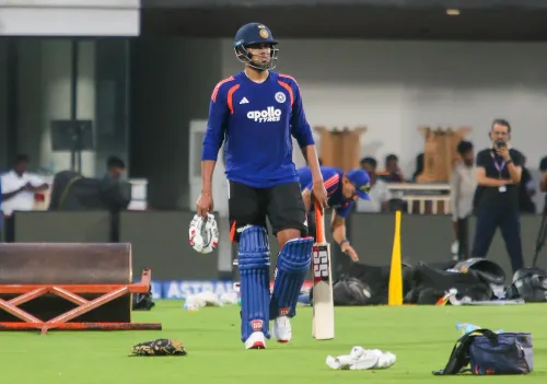 Chennai: Team India Trains Ahead of Third ODI Against Afghanistan