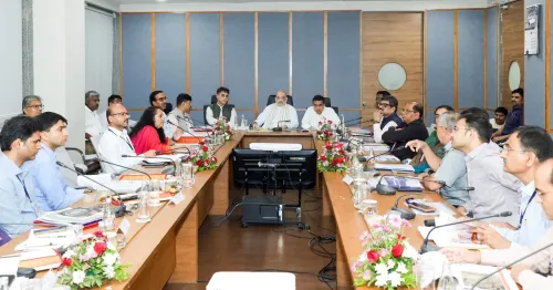 Ahmedabad: Amit Shah chairs a review meeting 