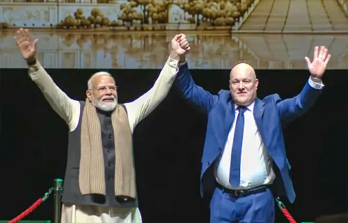मोदी और न्यूज़ीलैंड PM लक्सन की ऑकलैंड में मुलाकात