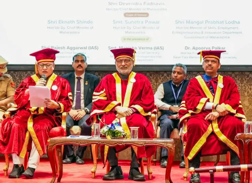 मुंबई: रतन टाटा महाराष्ट्र राज्य कौशल विश्वविद्यालय का दीक्षांत समारोह