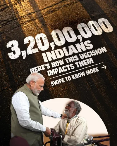 Cabinet Extends Disability Pension Scheme to 3.2 Cr Indians
