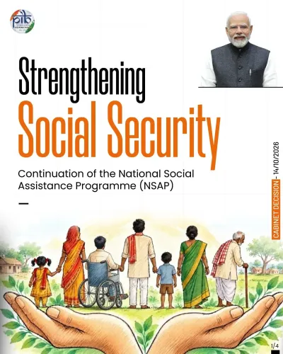 Cabinet Extends NSAP Welfare Scheme Till 2030-31, Covers 3.20 Cr Beneficiaries