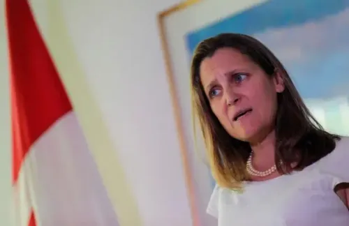 Chrystia Freeland Resigns from Trudeau's Cabinet as Finance Minister