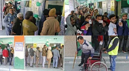 Capital Contest: Delhi Sees 8.10% Voter Engagement by 9:30 AM Under Strict Security