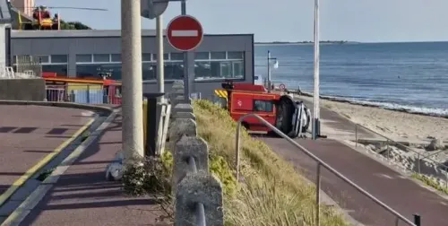 What Happened When a Car Hit Pedestrians in France's Manche?