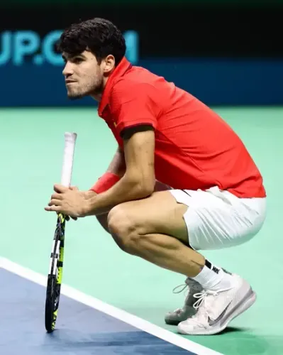 Carlos Alcaraz withdraws from Davis Cup Finals due to injury