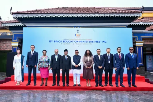Bhubaneswar: Pralhad Joshi addresses 13th BRICS Education Ministers' Meeting