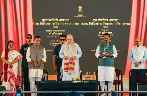 गुवाहाटी: अमित शाह ने स्वास्थ्य परियोजनाओं का शुभारंभ किया