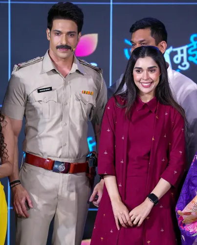 Mumbai: Cast of Juhi Mui at trailer launch