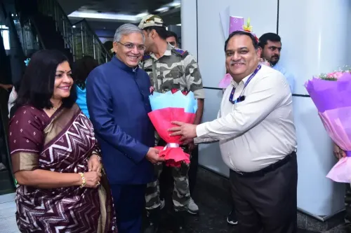 CEC Gyanesh Kumar visits Indore on first official MP trip, meets 1,500 BLOs
