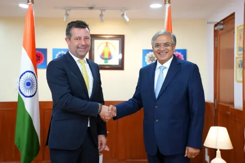 CEC Gyanesh Kumar meets Georgian envoy to boost electoral cooperation