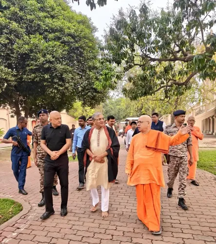 Chief Election Commissioner Gyanesh Kumar Engages with Monks at Belur Math