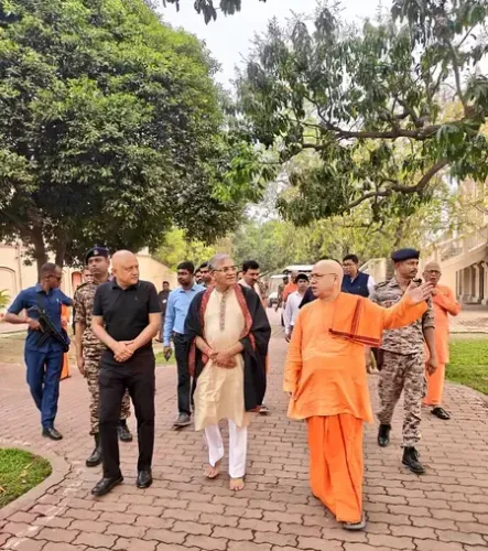 Chief Election Commissioner Gyanesh Kumar Engages with Monks at Belur Math
