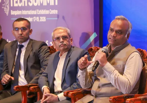 बेंगलुरु टेक समिट 2026 — प्रेस कॉन्फ्रेंस में दिग्गज एक साथ