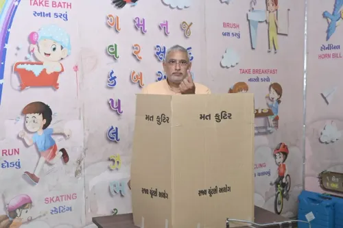 Gujarat Local Body Polls 2025: BJP Leaders Vote, Amit Shah Expected Next