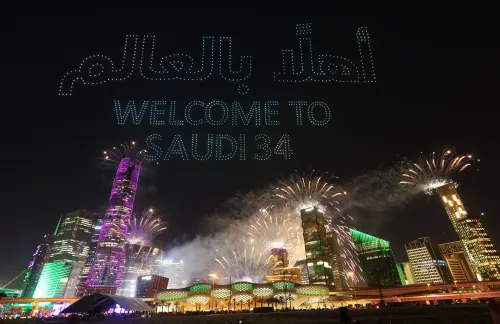 Saudi Arabia Celebrates the Hosting of FIFA World Cup 2034