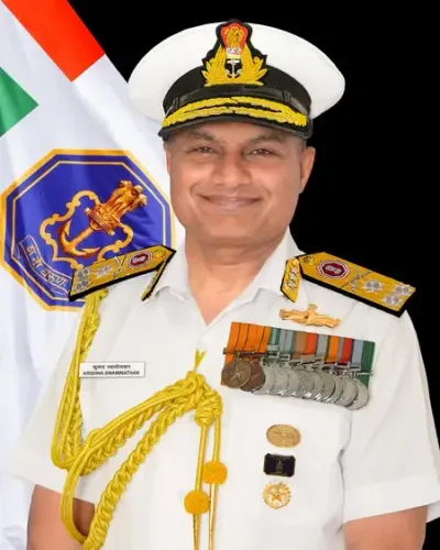 Vice Admiral Krishna Swaminathan appointed as new Navy Chief