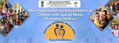 Did the Centre Launch a Campaign for Adoption Awareness for Children with Special Needs?