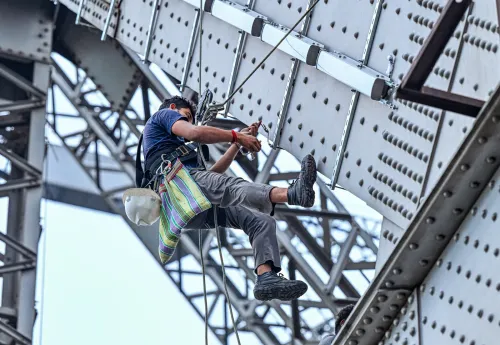 Kolkata: Howrah Bridge Undergoes Illumination Upgrade