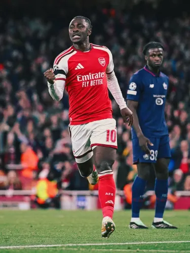Arsenal beat Lille 3-0 in Champions League with seven-minute blitz