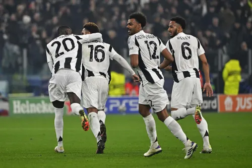 Champions League: Juventus Triumphs Over PSV, PSG Dominates Brest in Play-off First Leg