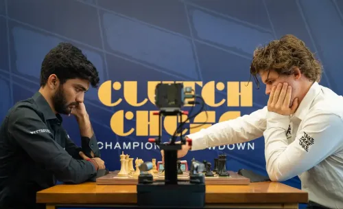 Can Gukesh Overcome His Struggles as Carlsen Takes the Lead?
