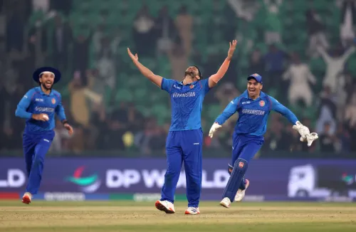 Champions Trophy: Afghanistan Shocks England as Azmatullah Omarzai Excels in Lahore
