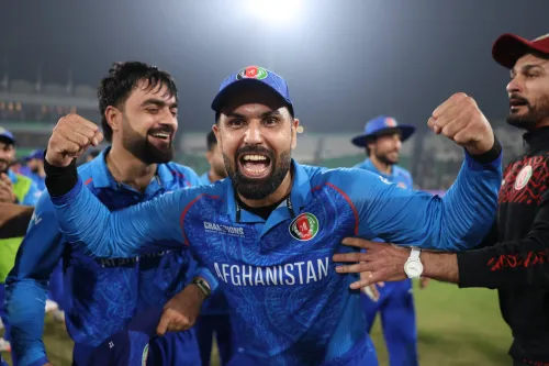Champions Trophy: Incredible Victory! Cricket World Celebrates Afghanistan's Triumph Over England