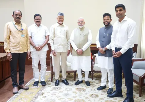 Chandrababu Naidu invites PM Modi for Bhogapuram Airport inauguration on Aug 1
