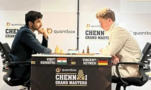 How is Vincent Keymer Performing in the Chennai Grand Masters 2025?
