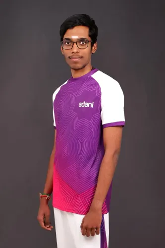 Praggnanandhaa to Sport Aaquib Wani's Jersey Under Adani Sportsline’s Garv Hai Initiative