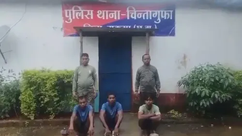 Chhattisgarh: Have 3 Maoists been apprehended with explosives in Sukma?