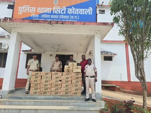 दंतेवाड़ा में पुलिस ने अवैध शराब के खिलाफ बड़ी कार्रवाई, 2.5 लाख से अधिक का सामान जब्त