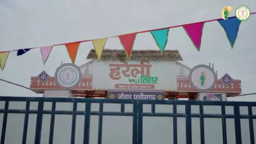 Chhattisgarh CMO hosts Hareli Tihar at CM residence