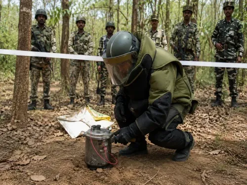 Chhattisgarh: 5-kg IED neutralised in Dantewada forest, Maoist plot foiled