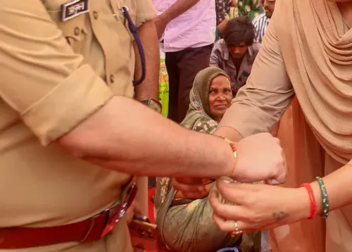 Surrendered Naxal women tie Rakhis to Chhattisgarh police on Raksha Bandhan