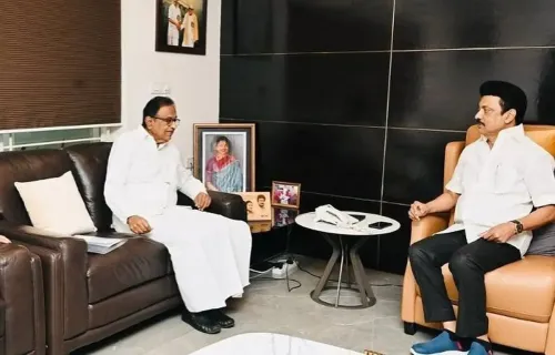 DMK-Congress Alliance Tension: Chidambaram Meets CM Stalin Amid Seat-Sharing Crisis