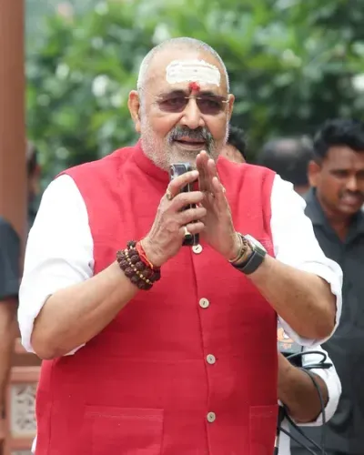 Giriraj Singh slams Kharge, Rahul Gandhi for skipping 80th Independence Day
