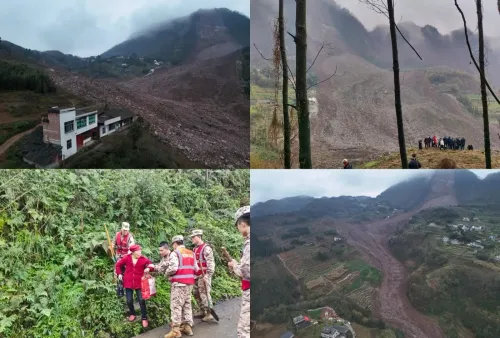 China Provides 80 Million Yuan for Sichuan Landslide Relief