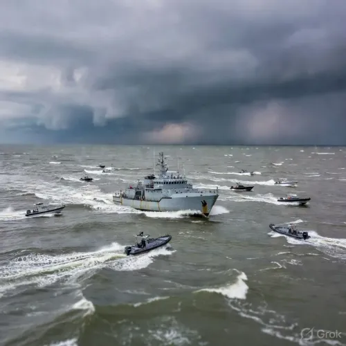 AI cuts Chinese coastguard weapons use to zero in South China Sea war game