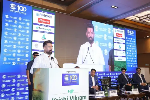 Chirag Paswan Addresses ICC Krishi Vikram Event in Delhi