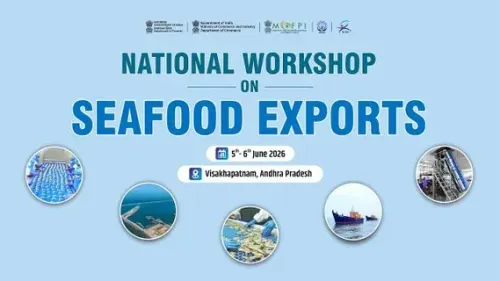 Chirag Paswan at Marine Export Workshop in Visakhapatnam