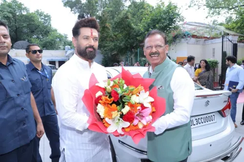 Chirag Paswan attends Maaza's 50-year celebration at Bikaner House