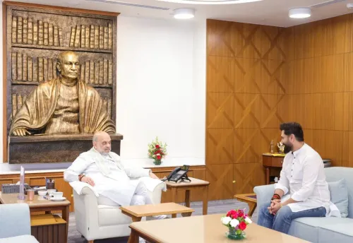 Chirag Paswan meets Amit Shah, seeks justice for Bihar victims